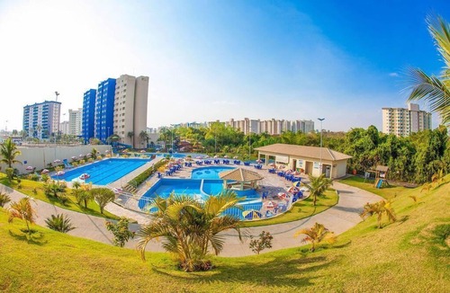 Caldas Novas Apartment | Caldas Express Flat 703 - east-facing balcony with a wonderful view!