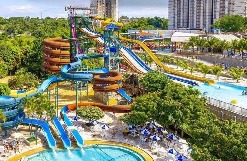 Centro Apartment | Caldas Novas - Spazzio - Acqua Park Vulcão, Splash e Slide