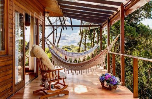 Rancho Queimado House | Canarinho Ranch, Wood Stove, with a View