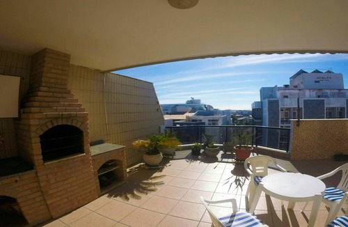 Algodoal Apartment | CARNAVAL Penthouse Duplex 450m from Praia do Forte + Barbecue Area + WI FI +2 vacancies