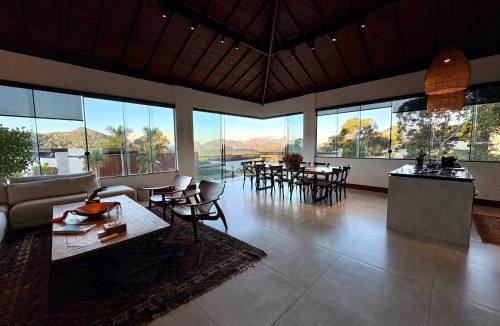 Teresopolis House | Casa 05 Monte Boa Vista - Casa de Luxo na Serra com Sauna e 4 Suítes