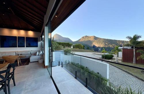 Teresopolis House | Casa 05 Monte Boa Vista - Casa de Luxo na Serra com Sauna e 4 Suítes