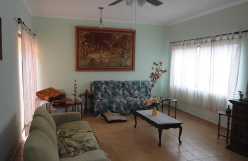 Jardim Casablanca House | Casa 200m da praia 3 dorm. p/12 pessoas