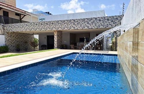 Bessa House | Casa a beira mar, 7 suítes, Ar, Piscina (Bessa/JP)
