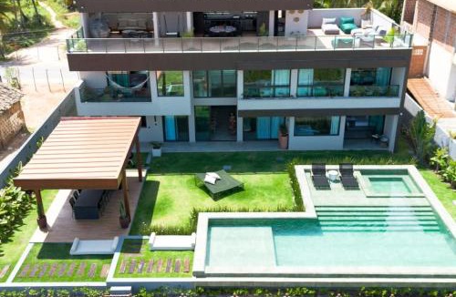 Barreira do Boqueirao House | Casa Akumal, Pé na areia, 6 suítes vista mar