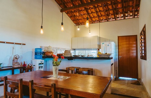 Ponta do Anel House | Casa ampla c redes de descanso, Praia de Macapá/PI