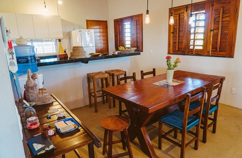 Ponta do Anel House | Casa ampla c redes de descanso, Praia de Macapá/PI