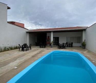 Sao Joao Novo House | Casa Ampla com Piscina, Churrasqueira, Bilhar, Pebolim, Ping-Pong