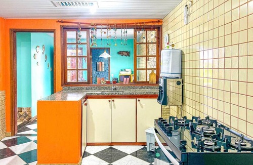 Tamoios House | Casa ampla com Wi-Fi e churrasq em Cabo Frio/RJ