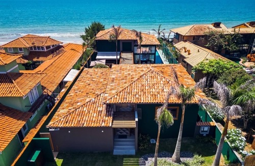 Buzios Villa | Casa areia praia rasa, condomínio Camurupim pet friendly