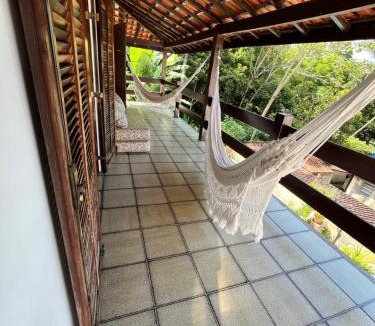 Toque-Toque Pequeno House | Casa Bela Vista com Piscina, Natureza, Conforto e Pôr do Sol no Litoral