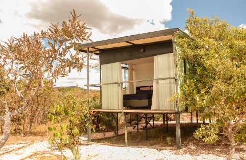 Alto Paraiso de Goias Cabin | Casa Borba Chalé com piscina