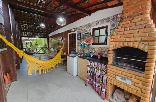 Novo Gravata Ski Chalet | Casa Chalé com 3 quartos pra dez pessoas com piscina aquecida nos feriados
