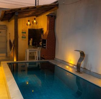 Juazeiro House | Casa Climatizada com Piscina e Área de Churrasco 400B