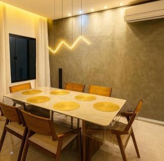 Juazeiro House | Casa Climatizada com Piscina e Área de Churrasco 400B