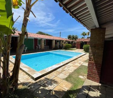 Pontal de Serrambi House | Casa com 10 suítes, para 20 Pessoas, 100m do Mar, Praia de Serrambi