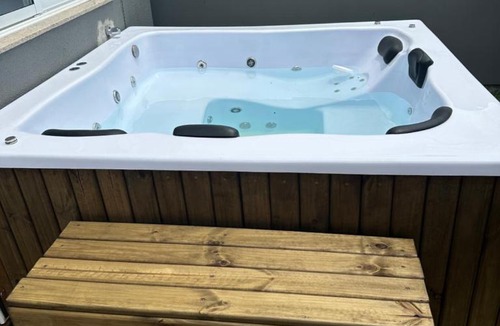 Passo de Torres House | Casa com 3 dormitórios com jacuzzi para relaxar com a família!