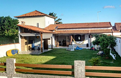 Sao Vicente de Paula House | Casa com churrasqueira e lazer em Arraial do Cabo