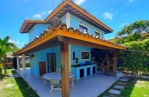Barra do Jacuipe House | Casa com Churrasqueira, Piscina e Clube - 50m do Rio e Mar - Até 8 hóspedes
