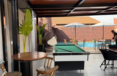 Portal das Aguas Quentes House | Casa com Piscina Aquecida Sinuca Area Gourmet churrasqueira