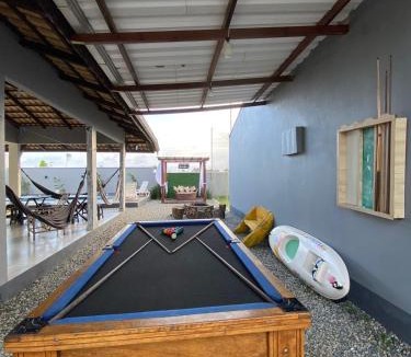 Barra do Itapocu House | Casa com piscina aquecida e mesa de sinuca