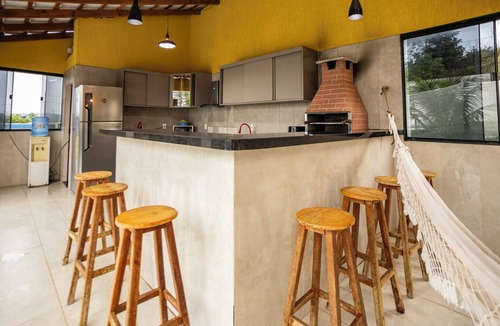 Alexania House | Casa com piscina, churrasq e Wi-Fi em Alexânia/GO