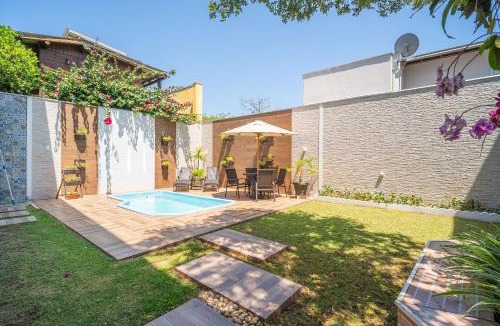 Canto Grande House | Casa com piscina e área de lazer com 08 dormitórios