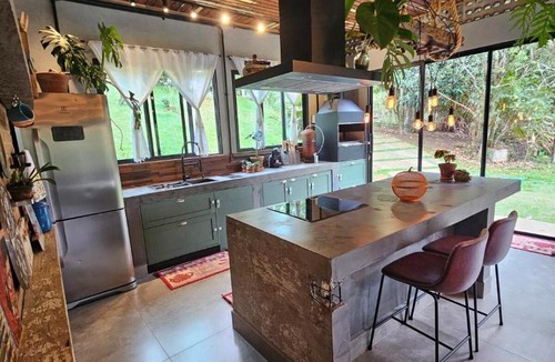 Sao Roque House | Casa com piscina natural e lago em São Roque