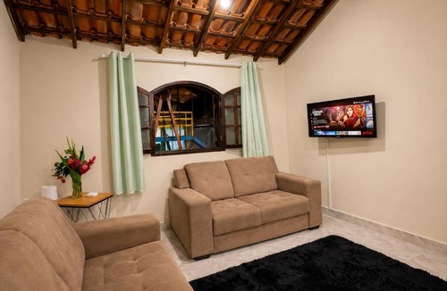 Bracui House | Casa com Piscina Privativa e Área Gourmet Angra dos Reis