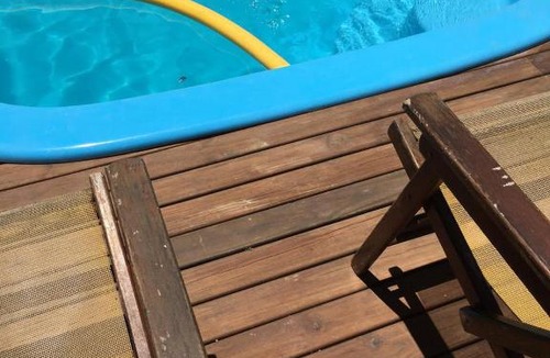 Santinho Apartment | Casa com piscina para 8 pessoas 300m do mar 0129