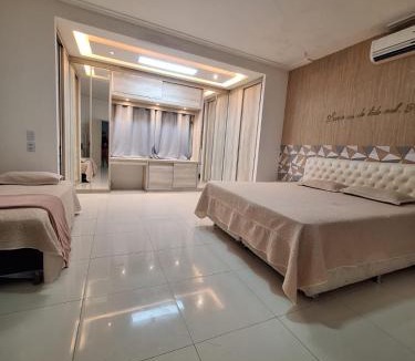 Sao Jose de Ribamar House | Casa com Piscina px Av Holandeses a 2km da Praia Araçagy