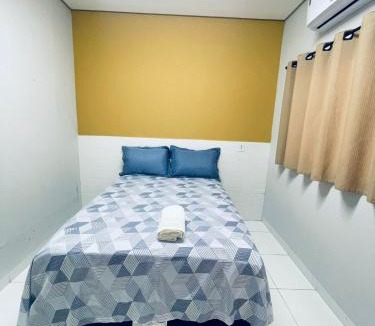 Barra do Garcas Apartment | Casa completa com Ar, Wi-Fi, garagem coberta e ótima localização