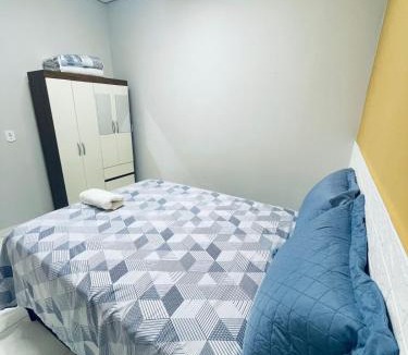 Barra do Garcas Apartment | Casa completa com Ar, Wi-Fi, garagem coberta e ótima localização
