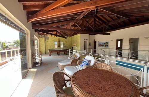 Jardim Virginia House | Casa completa com Piscina Guarujá