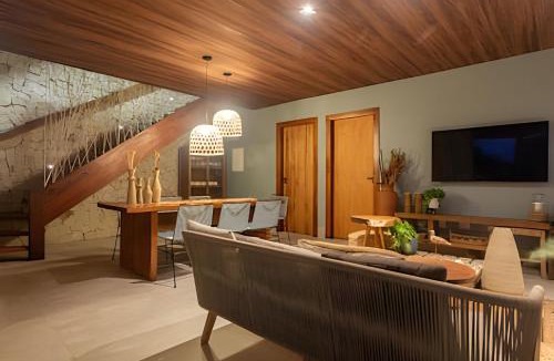 Cajueiro da Praia House | Casa confortável com vista mar e piscina