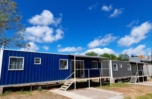 Rosario do Sul House | Casa Contêiner Azul