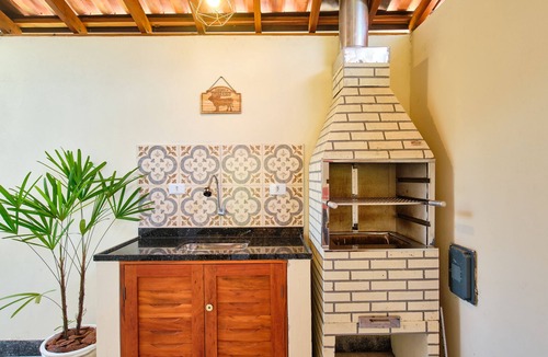 Ponte Branca House | Casa das Aroeiras com ar Condicionado