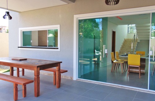 Barra do Jacuipe House | Casa das Palmeiras - 4 suites, swimming pool, 250m from the beach, gated community.