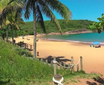 Enseada Azul House | Casa de 3 quartos, pé na areia praia da Bacutia