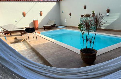 Nova Vicosa House | Casa de praia com piscina 30 metros da praia