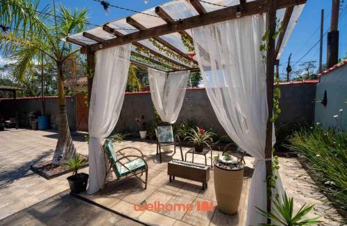 Mongagua House | Casa em Mongagua com Piscina e Churrasqueira