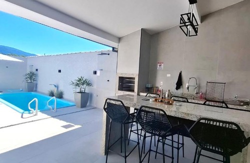 Portal das Artes House | Casa Inteligente Piscina Privativa e Churrasqueira