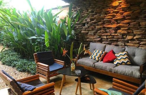 Cavalcante House | Casa jardim com ofurô - Chapada dos veadeiros
