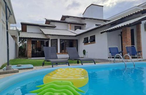 Jurere Internacional House | Casa Jurere Internacional com 6 quartos e piscina, churrasqueira , 300m do mar