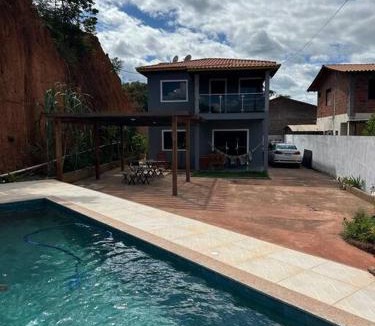 Lencois House | Casa Parque do Ribeirão - Casa com piscina