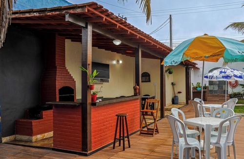 Marica Ski Chalet | Casa pet friendly c/piscina e churrasqueira