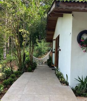 Porto Uniao House | Casa Refúgio com suíte e lareira!