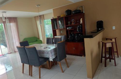 Barra do Jacuipe House | Casa Verde aconchegante Barra Jacuípe