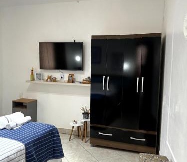 Campinas House | Casinha com ar, garagem, cozinha equipada, entrada privativa, completa para longas estadias