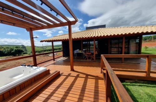 Serra da Canastra National Park Ski Chalet | Cerrado da Canastra Chalé com Banheira